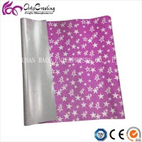 high shiny Reflective Metallic PVC Glitter Film