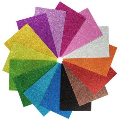 Hot Sale Wholesale Eco-friendly Goma Color Craft EVA Glitter Foam Sheet For Children's DIY